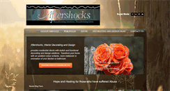 Desktop Screenshot of aftershocksinteriordecorating.com
